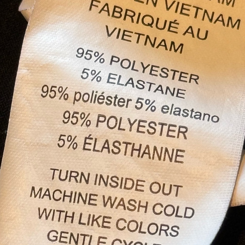 Michael Kors Elegant Black Short Sleeve Tee - Picture 5 of 5